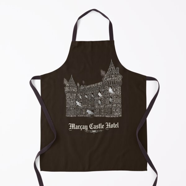 Item preview, Marcay Castle Hotel France Werewolf Lady Amelia Typography Art designed and sold by naughty-raccoon.