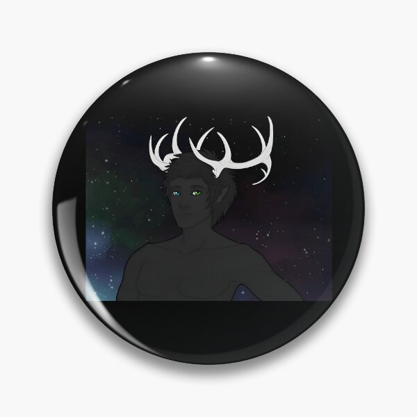 Item preview, Fantasy Antlered Character in Cosmic Background designed and sold by Fibi-studio.