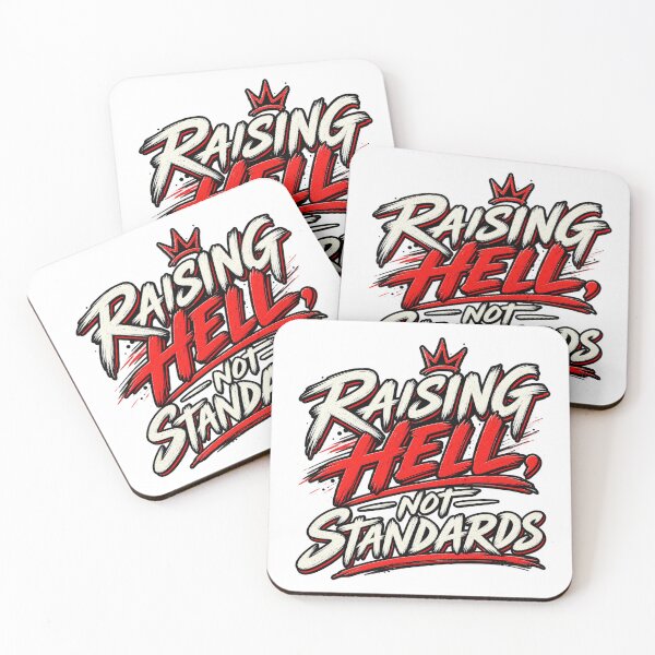 Item preview, Raising Hell, not standards designed and sold by Threadquarters.