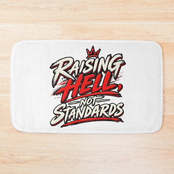 Item preview, Raising Hell, not standards designed and sold by Threadquarters.