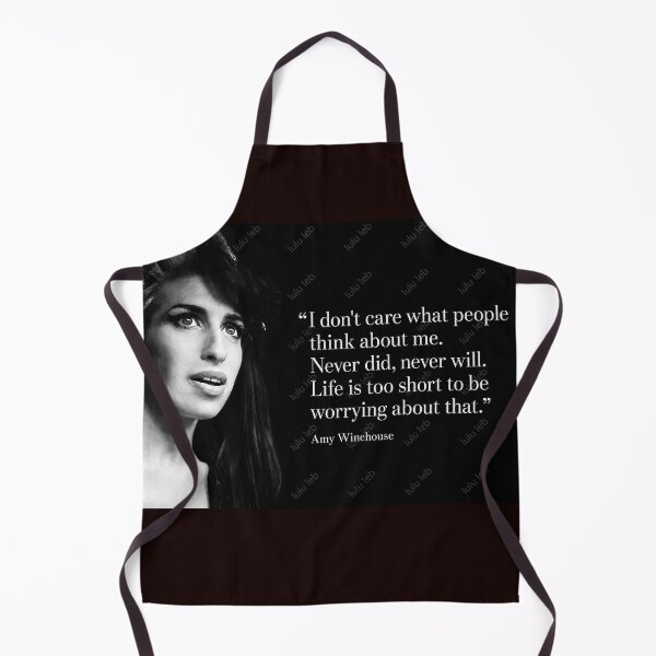 Item preview, Amy Winehouse – Life Is Too Short Quote designed and sold by LuluLeb.