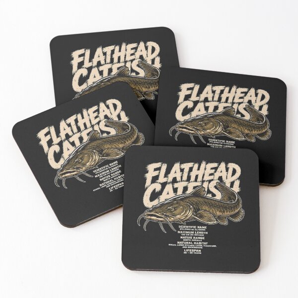 Item preview, Flathead Catfish Illustration with Details designed and sold by rafaeltto.