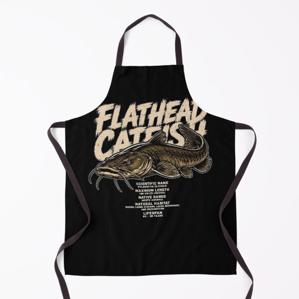 Item preview, Flathead Catfish Illustration with Details designed and sold by rafaeltto.