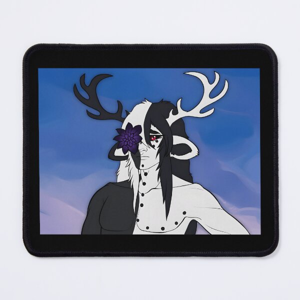 Item preview, Mythical Creature with Antlers and Flower designed and sold by Fibi-studio.