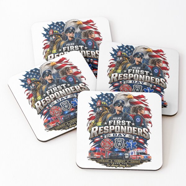 Item preview, First Responders Day 2026 Shirt – Firefighter Police EMT Paramedic Hero American Flag Eagle Gift designed and sold by Cellara91.