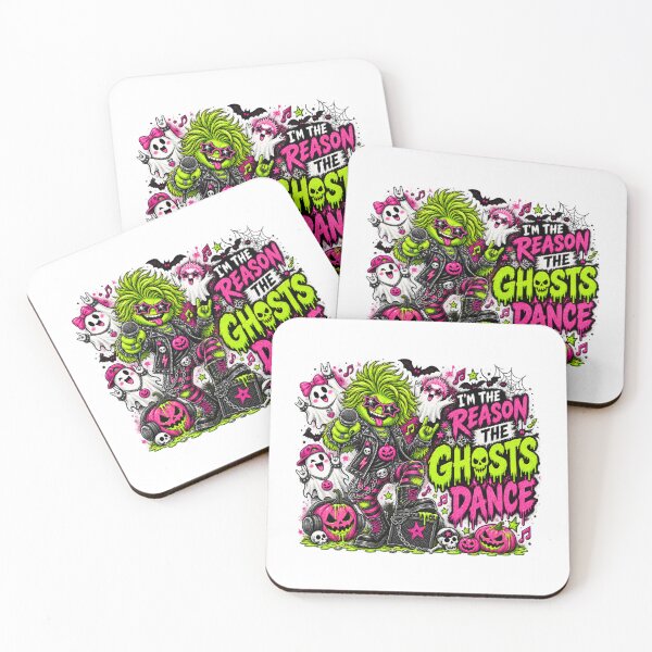 Item preview, Grumpy Green Guy Halloween Shirt | Dancing Ghosts Spooky Shirt designed and sold by ChloeCreativeSpace.