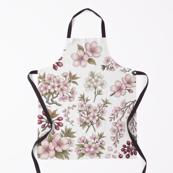 Item preview, Vintage Pink Cherry Blossom Floral Branch Sticker pack Sheet designed and sold by Rehnair.