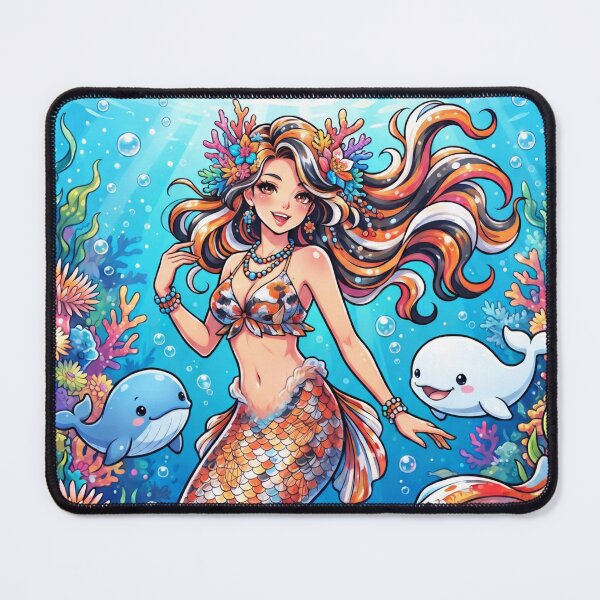 Item preview, The mermaid is cute. designed and sold by PP&RAINBOW SHOP.