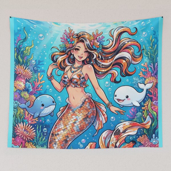 Item preview, The mermaid is cute. designed and sold by PP&RAINBOW SHOP.