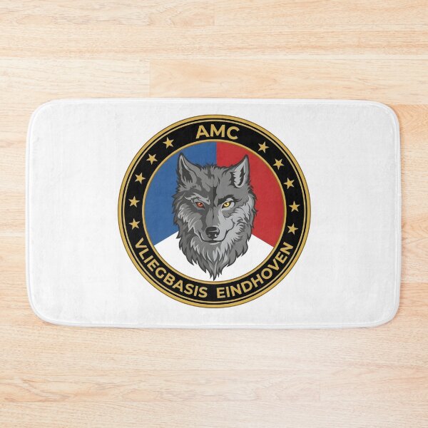 Item preview, Royal Netherlands Air Force Vliegbasis Eindhoven AMC Emblem designed and sold by CharlieDesings.