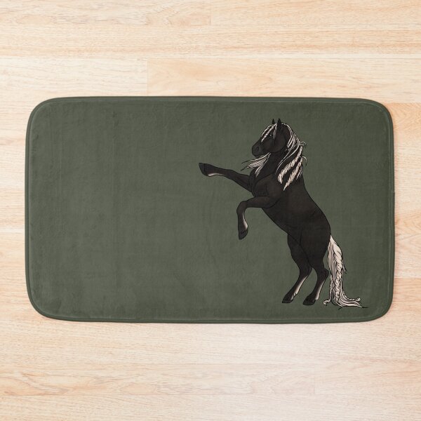 Item preview, Silver Black Mustang designed and sold by Old Water Cryptid .