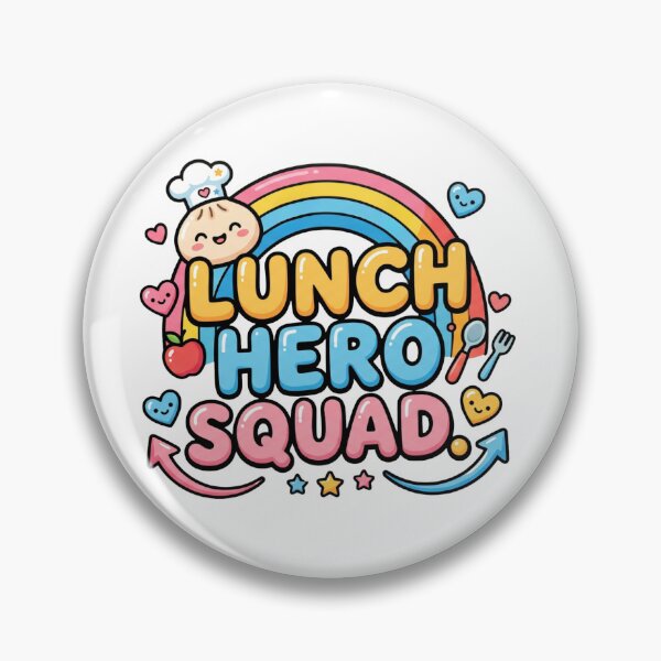 Item preview, funny lunch hero squad school cafeteria gift designed and sold by ArtDesignTp.