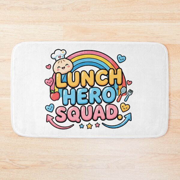 Item preview, funny lunch hero squad school cafeteria gift designed and sold by ArtDesignTp.
