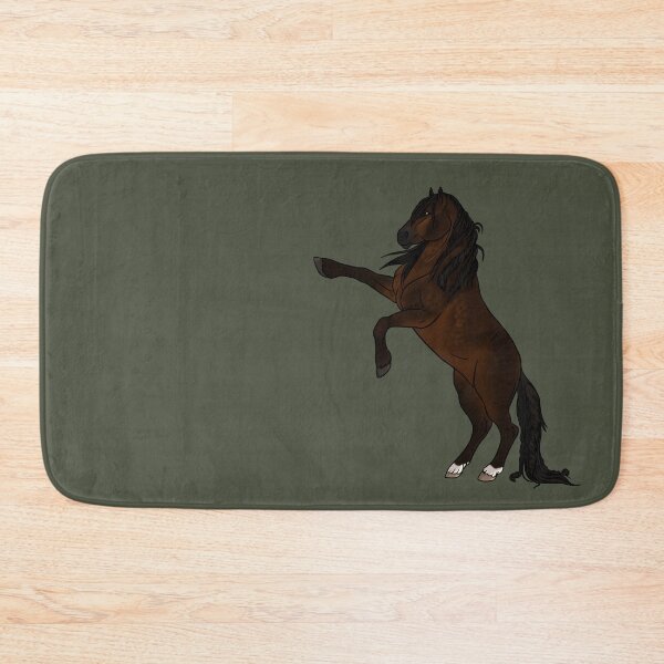 Item preview, Sooty Bay Mustang designed and sold by Old Water Cryptid .