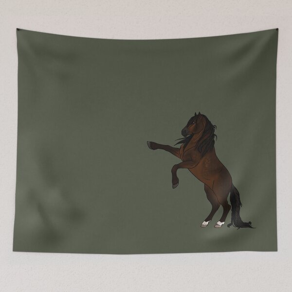 Item preview, Sooty Bay Mustang designed and sold by Old Water Cryptid .