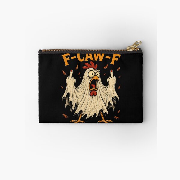 Item preview, F Caw F Funny Humor Quote Rooster Meme Chicken Halloween designed and sold by watanabeee.