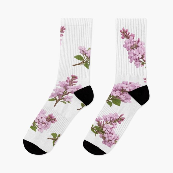 Item preview, Purple Lilac Flower Botanical Set Soft Floral Elements Aesthetic Sticker pack Sheet designed and sold by Rehnair.