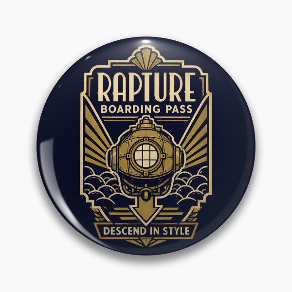 Item preview, Rapture Bathysphere Boarding Pass designed and sold by agearb.