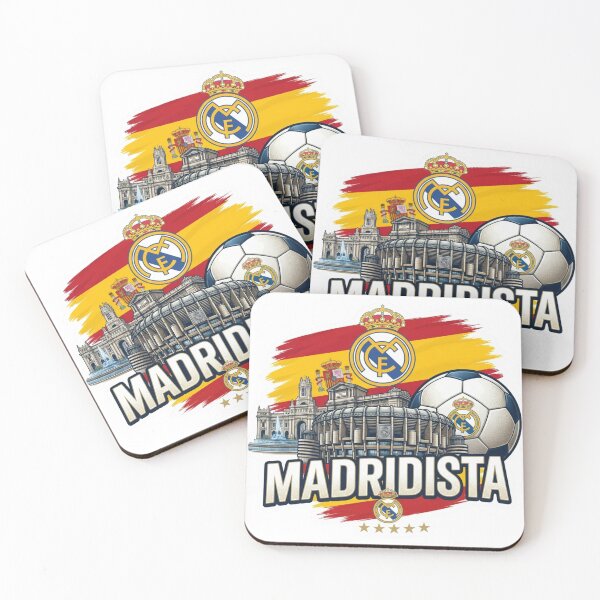 Item preview, Madridista Football Soccer Santiago Bernabeu Spain Flag Vintage T-Shirt designed and sold by annaarthk.