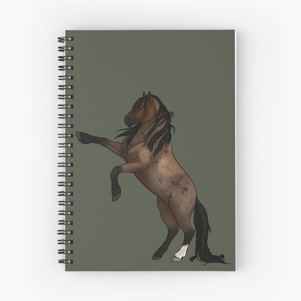 Item preview, Corn Bay Roan Mustang designed and sold by Old Water Cryptid .