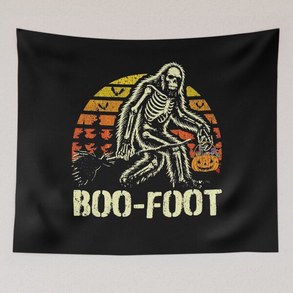 Item preview, Boogfoot Funny Halloween Bigfoot Ghost designed and sold by elongatedjazz.