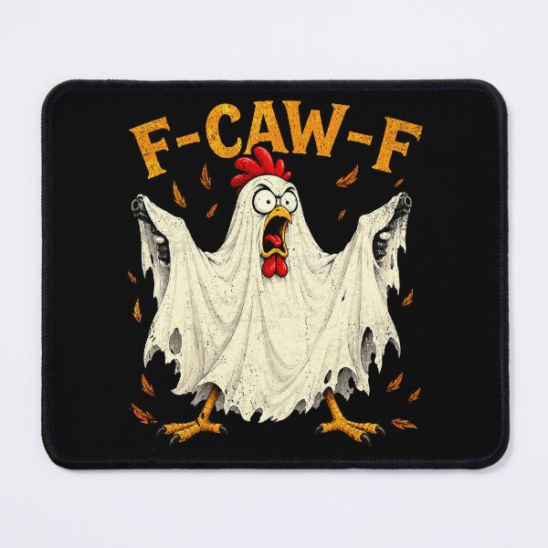 Item preview, F Caw F Funny Humor Quote Rooster Meme Chicken Halloween designed and sold by watanabeee.