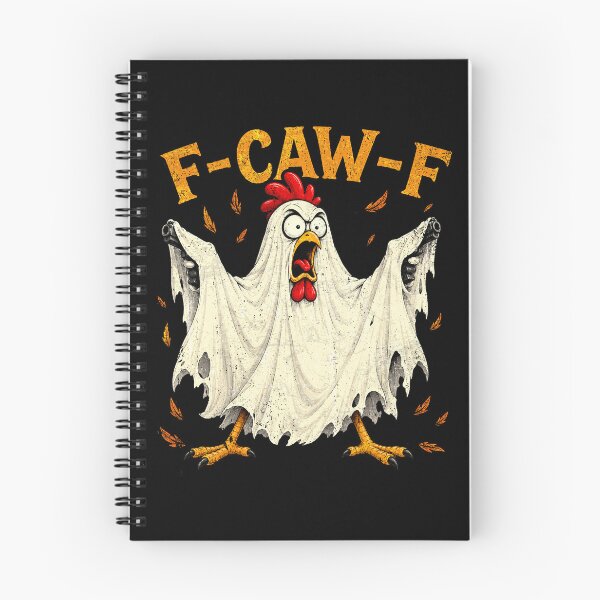 Item preview, F Caw F Funny Humor Quote Rooster Meme Chicken Halloween designed and sold by watanabeee.
