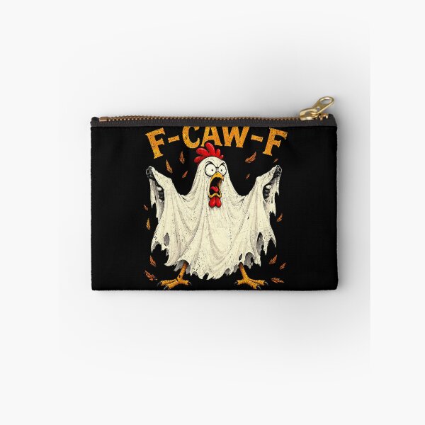Item preview, F Caw F Funny Humor Quote Rooster Meme Chicken Halloween designed and sold by watanabeee.