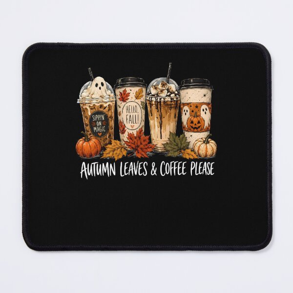 Item preview, Autumn Leaves & Coffee Lover Design designed and sold by phoebelevine.