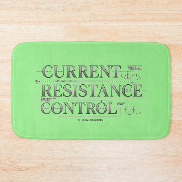 Item preview, Current Resistance Control | Electrical Engineering designed and sold by Amr Darwish Graphic designer.