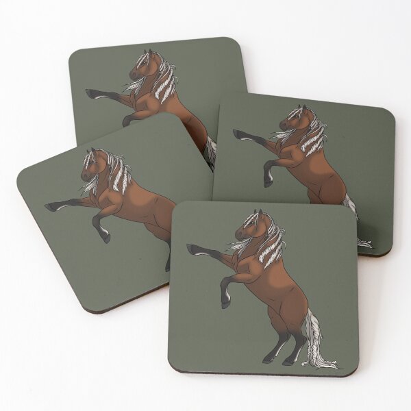 Item preview, Silver Bay Mustang designed and sold by Old Water Cryptid .