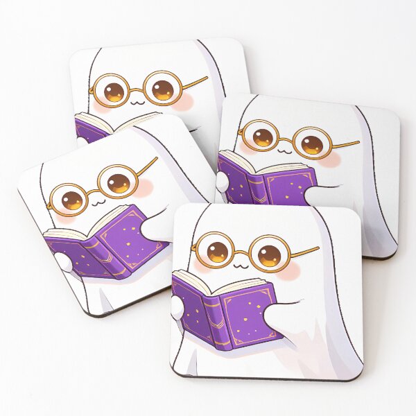 Item preview, Cute Ghost Reading Spooky Storybook Icon designed and sold by pumsquare.