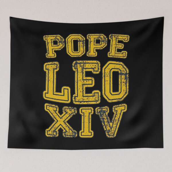 Item preview, Pope Leo XIV Distressed Collegiate designed and sold by GamtosMintys.