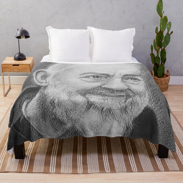 Item preview, Padre Pio Pencil Portrait – Hand-Drawn Catholic Saint Sketch Art Print designed and sold by ConorKeeganArt.