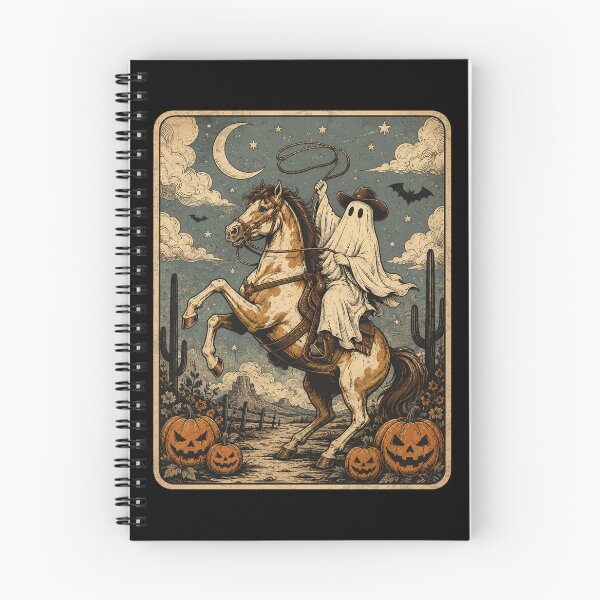 Item preview, Funny Cowboy Ghost Halloween Western Rodeo designed and sold by elongatedjazz.
