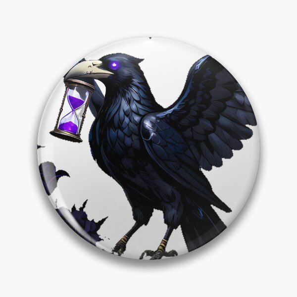 Item preview, Gothic Zombie Raven designed and sold by IllumeInk.