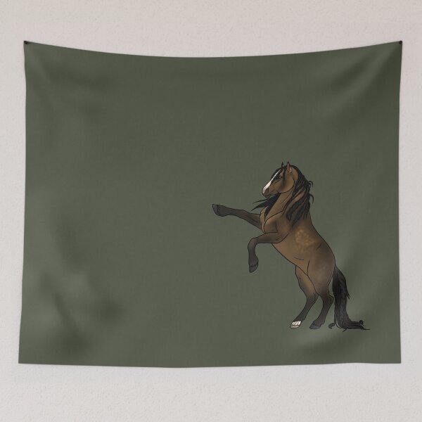 Item preview, Sooty Buckskin Mustang designed and sold by Old Water Cryptid .