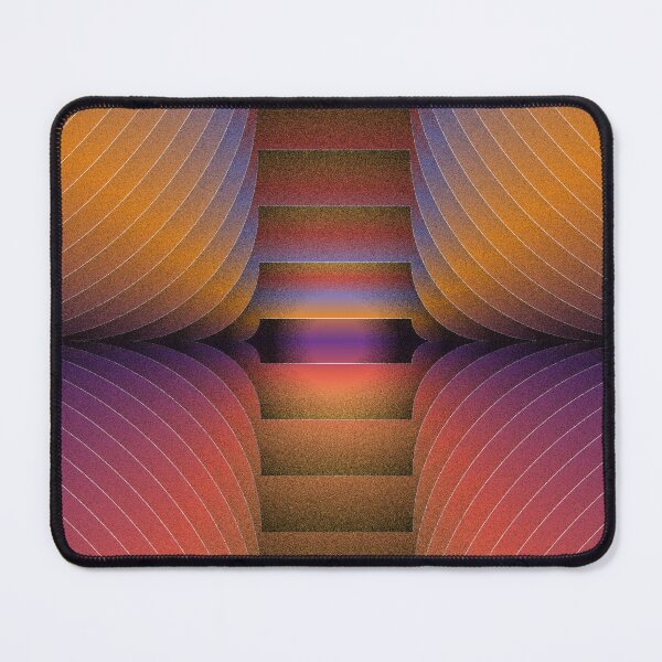 Item preview, Steps – Abstract Stairway Horizon & Curved Gradient Noise Art designed and sold by BrokenBill.