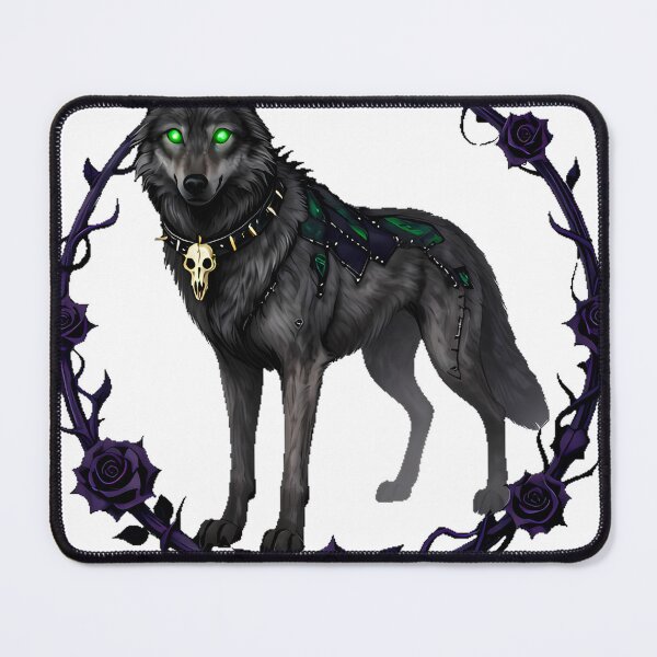 Item preview, Gothic Zombie Timber Wolf designed and sold by IllumeInk.