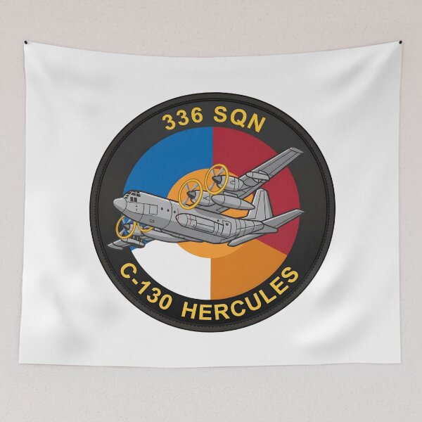 Item preview, Royal Netherlands Air Force 336 Squadron C-130 Hercules Emblem designed and sold by CharlieDesings.