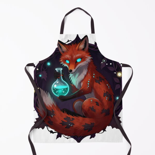 Artikelvorschau, Gothic Zombie Red Fox entworfen und verkauft von IllumeInk.