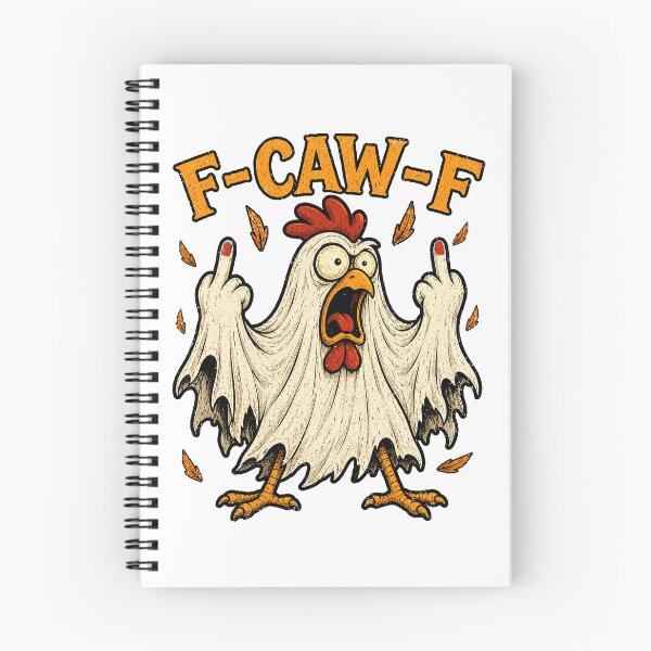 Item preview, F Caw F Funny Humor Quote Rooster Meme Chicken Halloween designed and sold by watanabeee.