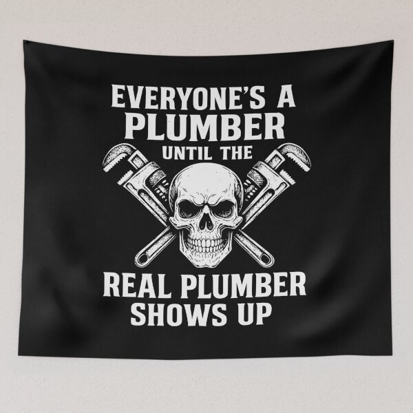 Item preview, funny plumber quote designed and sold by Amareajaosa.