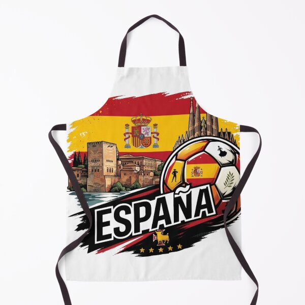Item preview, Spain Soccer Football Espana Landmarks Flag Vintage T-Shirt designed and sold by annaarthk.