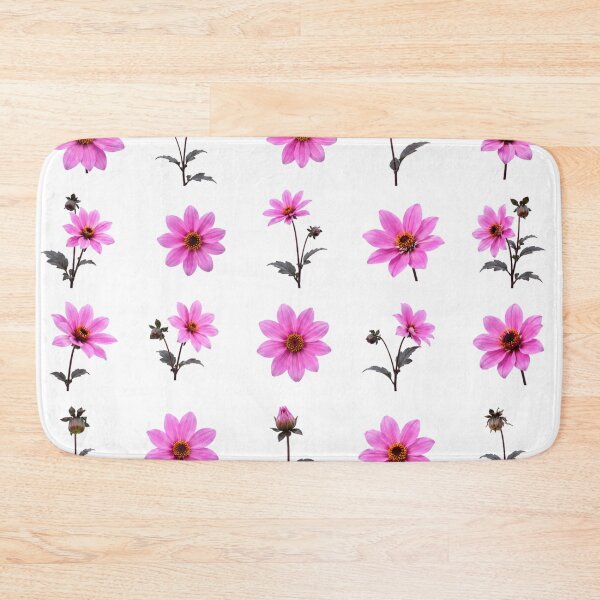 Item preview, Pink Cosmos Flower Botanical Set Soft Floral Elements Aesthetic Sticker pack Sheet designed and sold by Rehnair.