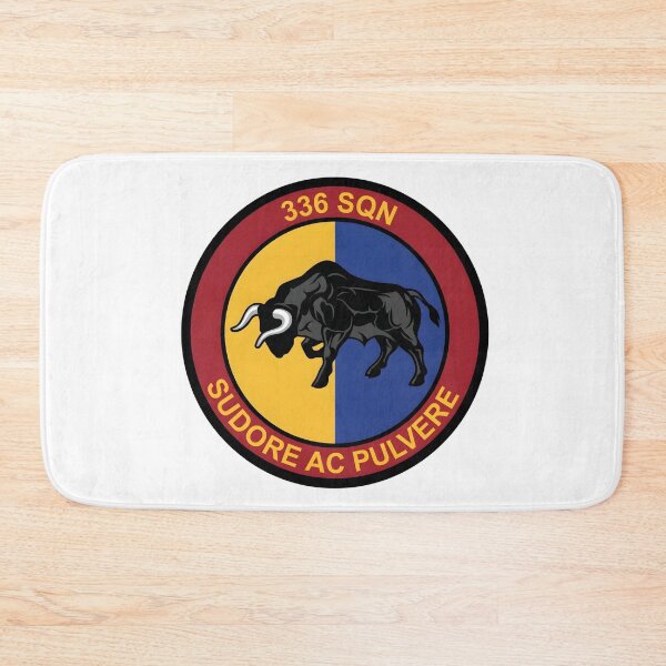 Item preview, Royal Netherlands Air Force 336 Squadron Black Bull Emblem designed and sold by CharlieDesings.