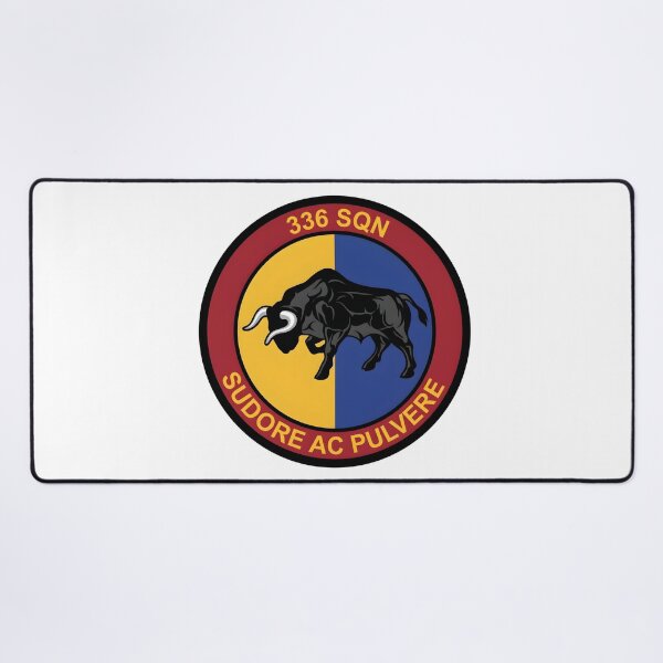 Item preview, Royal Netherlands Air Force 336 Squadron Black Bull Emblem designed and sold by CharlieDesings.