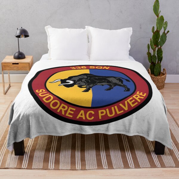 Item preview, Royal Netherlands Air Force 336 Squadron Black Bull Emblem designed and sold by CharlieDesings.