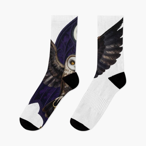 Item preview, Gothic Zombie Barn Owl designed and sold by IllumeInk.