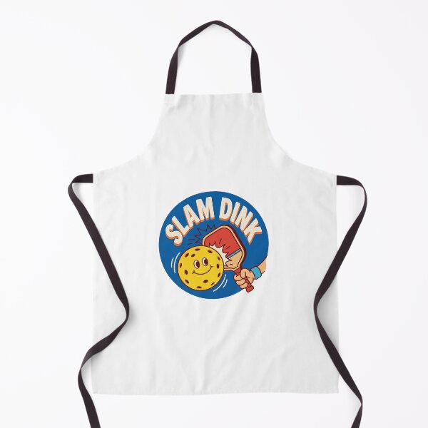 Item preview, Slam Dink Funny Retro Pickleball Pun Mascot designed and sold by randaper.